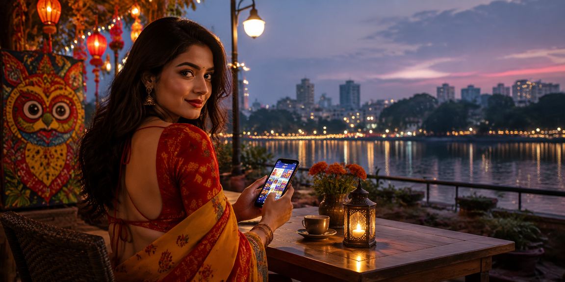 ঢাকায় পহেলা বৈশাখের পটভূমিতে ক্যাসিনো অ্যাপ ব্যবহারের দৃশ্য